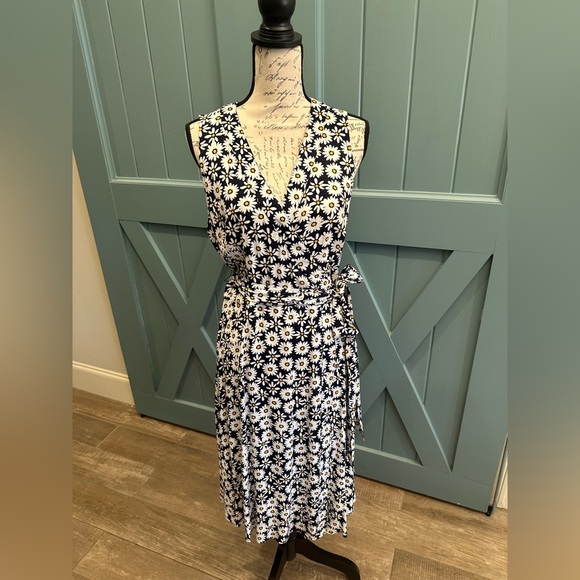 Loft Daisy Print Dress - Picture 1 of 4